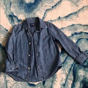 Boys denim bottom down